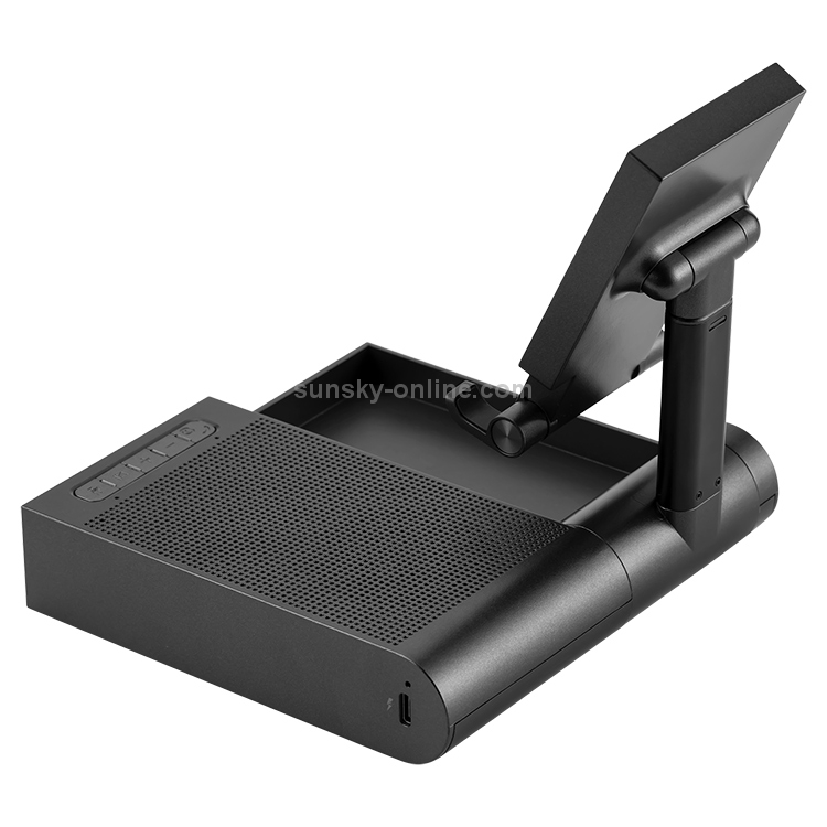 MOMAX BS2D Multi-function Mini Wireless Charger Conference Speaker MOMAX BS2D Multi-function Mini Wireless Charger Conference Speaker