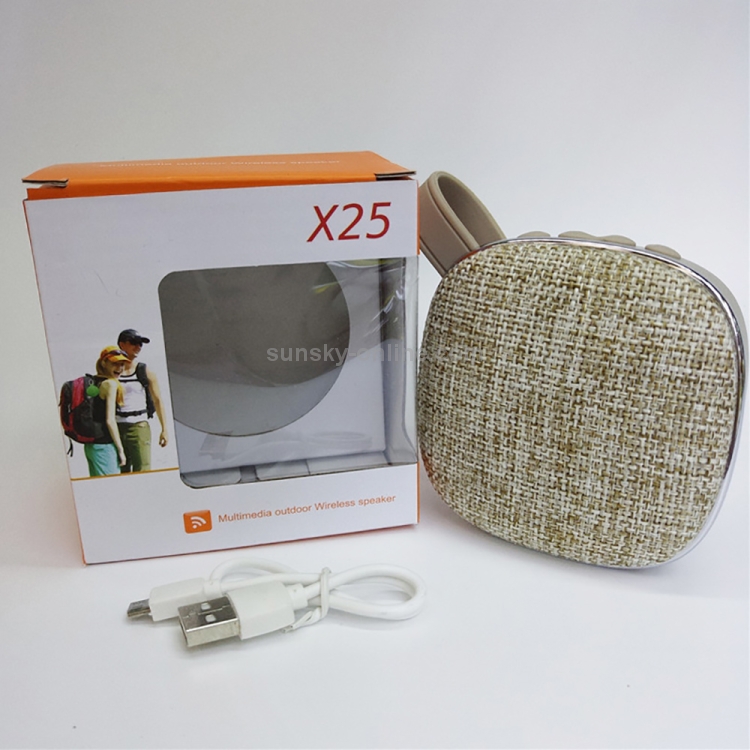 X25new Cloth Texture Square Portable Mini Bluetooth Speaker, Support Hands-free Call & TF Card & AUX(Green) X25new Cloth Texture Square Portable Mini Bluetooth Speaker, Support Hands-free Call & TF Card & AUX(Green)