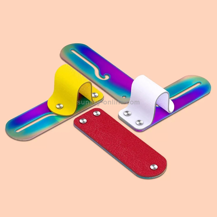 Original Xiaomi Youpin MINI-02 Freefinger Cowhide Color Titanium Mobile Phone Ring Holder (Red) Original Xiaomi Youpin MINI-02 Freefinger Cowhide Color Titanium Mobile Phone Ring Holder (Red)