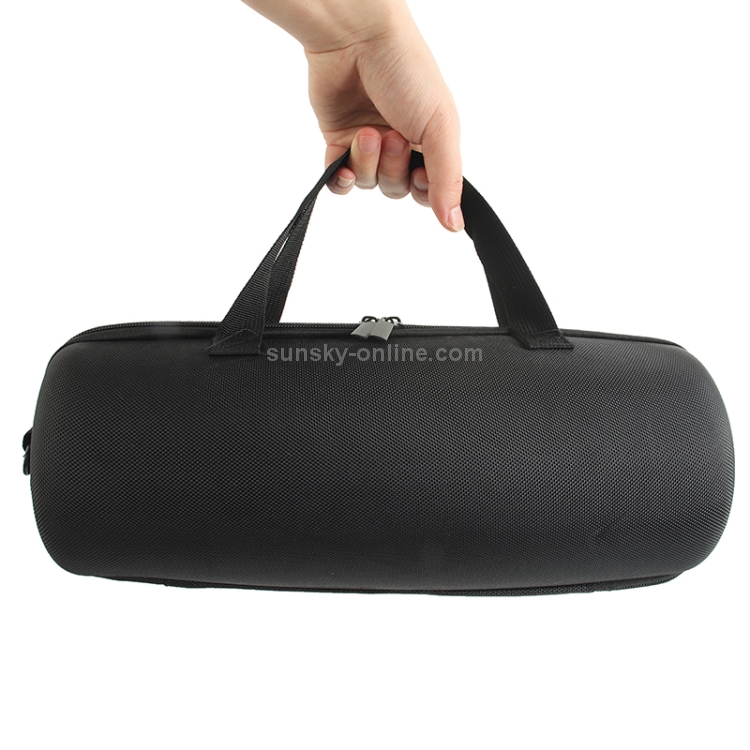 EVA Portable Speaker Storage Box Protective Cover with Shoulder Strap & Carabiner For JBL Charge 5 (Black) EVA Portable Speaker Storage Box Protective Cover with Shoulder Strap & Carabiner For JBL Charge 5 (Black)