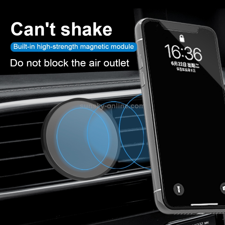 R-JUST HZ10 Small Whirlwind Magnetic Car Phone Holder (Black) R-JUST HZ10 Small Whirlwind Magnetic Car Phone Holder (Black)