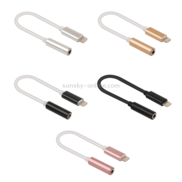 8 Pin to 3.5mm Audio Adapter, Length: About 12cm, Support iOS 13.1 or Above(Rose Gold) 8 Pin to 3.5mm Audio Adapter, Length: About 12cm, Support iOS 13.1 or Above(Rose Gold)