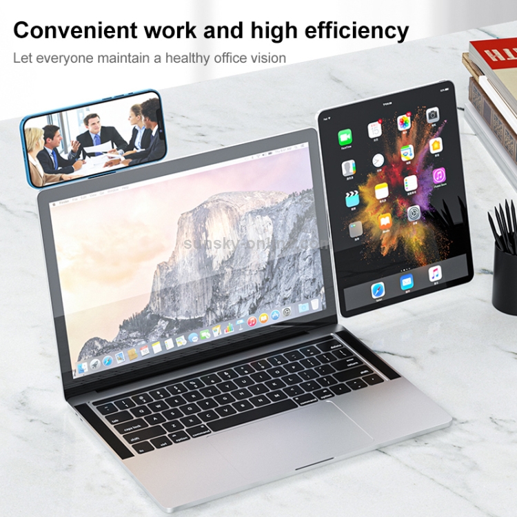 R-JUST SJ05-3 Multi-function Laptop Magnetic Expanded Metal Holder (Silver) R-JUST SJ05-3 Multi-function Laptop Magnetic Expanded Metal Holder (Silver)