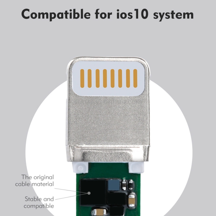 Benks Amber Nylon Braided 1.2m 2A 8 Pin to USB Metal Data Sync Charging Cable Benks Amber Nylon Braided 1.2m 2A 8 Pin to USB Metal Data Sync Charging Cable