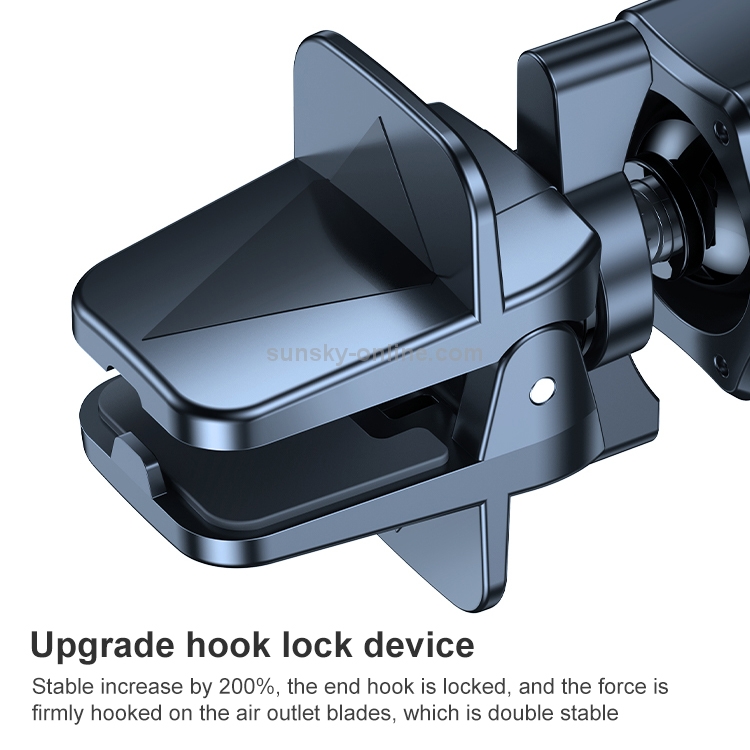 USAMS US-CD170 15W Air Outlet Magnetic Wireless Charging Car Phone Holder Bracket USAMS US-CD170 15W Air Outlet Magnetic Wireless Charging Car Phone Holder Bracket