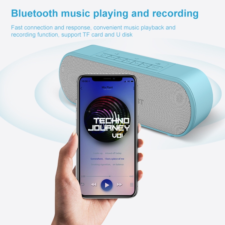EZCAP 221 Bluetooth Music Recording Speaker Support TF Card & U-disk EZCAP 221 Bluetooth Music Recording Speaker Support TF Card & U-disk