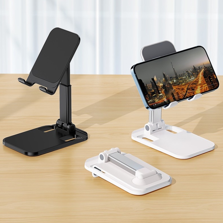 ROCK Desktop Folding Mobile Phone Holder (Black) - B1