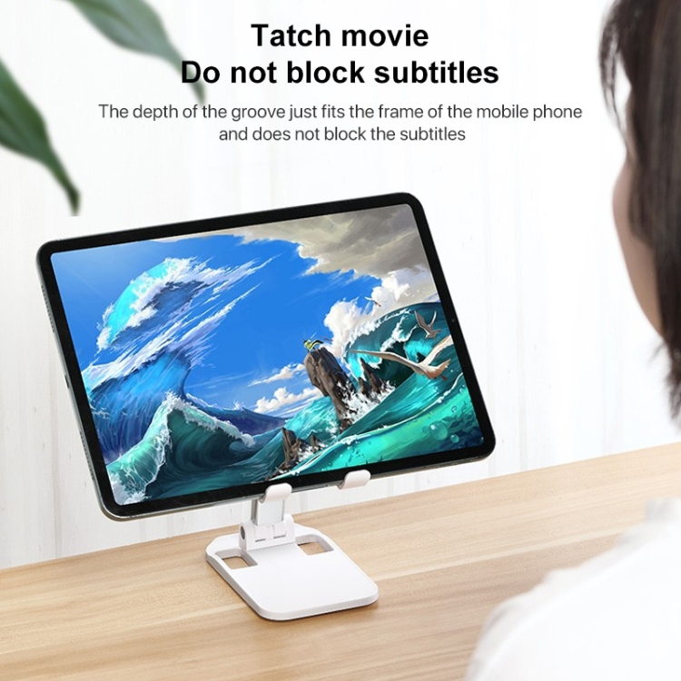 ROCK Desktop Folding Mobile Phone Holder (Black) - B5