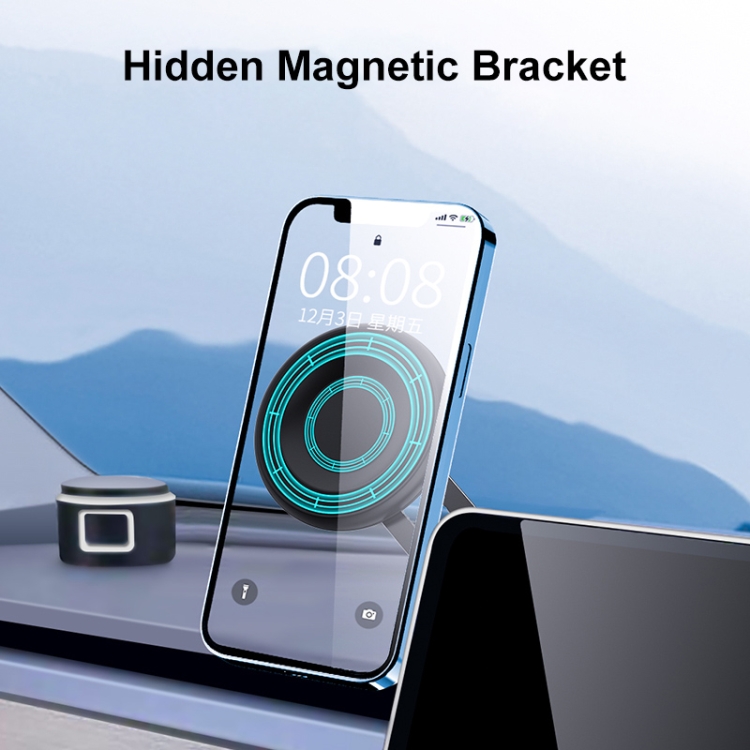 R-JUST HZ19 Car Mobile Phone Magnetic Bracket (White) R-JUST HZ19 Car Mobile Phone Magnetic Bracket (White)