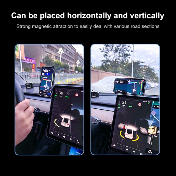 R-JUST HZ19 Car Mobile Phone Magnetic Bracket (White) R-JUST HZ19 Car Mobile Phone Magnetic Bracket (White)