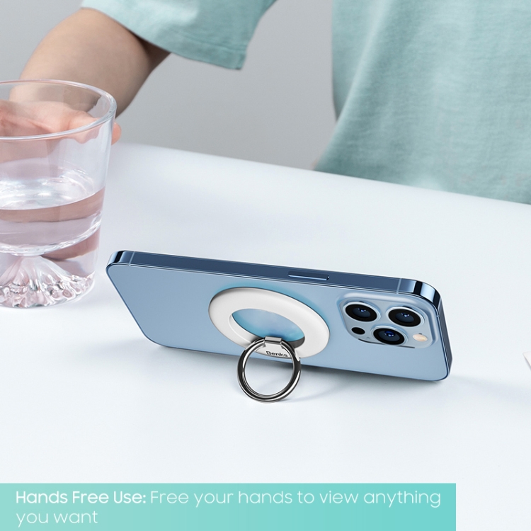 Benks L42 Mobile Phone Liquid Silicone Magnetic Ring Holder (Cyan) Benks L42 Mobile Phone Liquid Silicone Magnetic Ring Holder (Cyan)