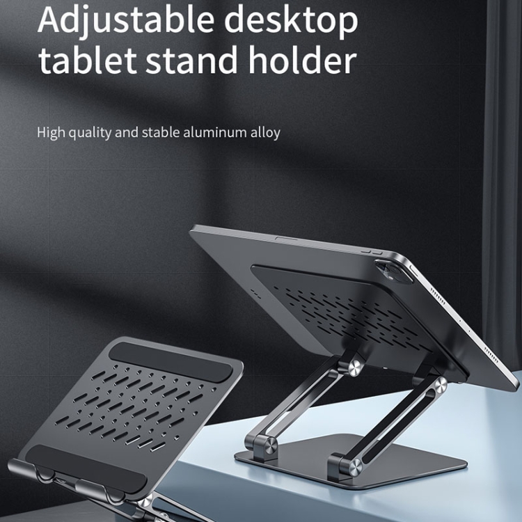 WIWU ZM105 Double Layer Stepless Adjustable Desktop Tablet Folding Stand - 4