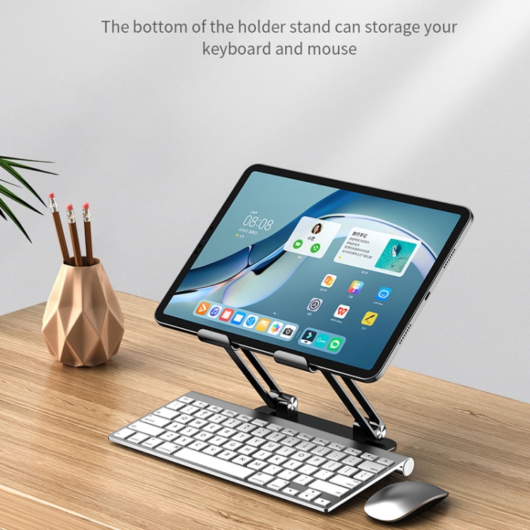 WIWU ZM105 Double Layer Stepless Adjustable Desktop Tablet Folding Stand - 5