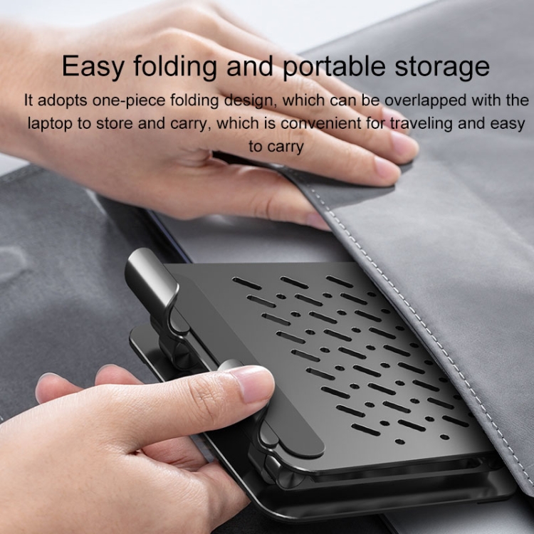 WIWU ZM105 Double Layer Stepless Adjustable Desktop Tablet Folding Stand - 6