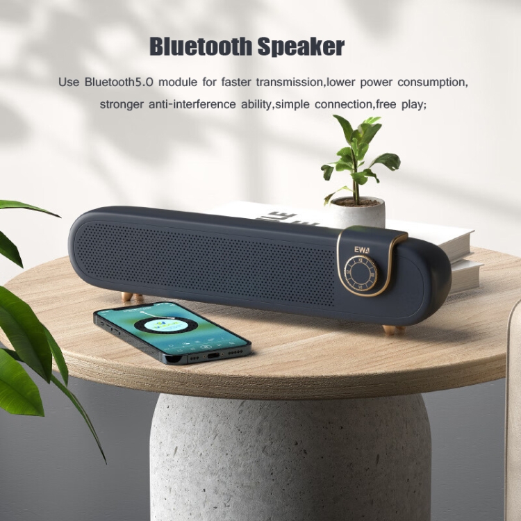 EWA L102 Classic Style Retro Bluetooth Wireless Speaker, Support TF/AUX(Pink) EWA L102 Classic Style Retro Bluetooth Wireless Speaker, Support TF/AUX(Pink)