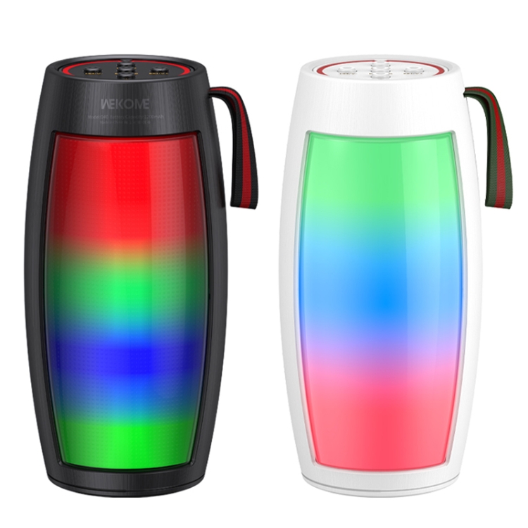 WEKOME D40 5W Sound Pulse Colorful Bluetooth Speaker (White) WEKOME D40 5W Sound Pulse Colorful Bluetooth Speaker (White)