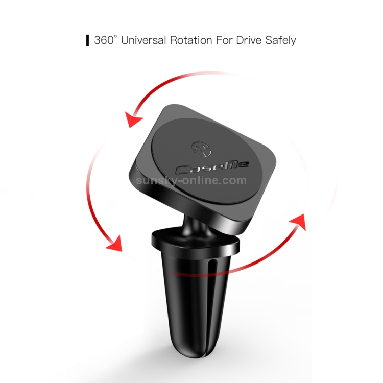 CaseMe Universal 360 Degree Rotation Magnetic Car Air Outlet Vent Mount Phone Holder CaseMe Universal 360 Degree Rotation Magnetic Car Air Outlet Vent Mount Phone Holder
