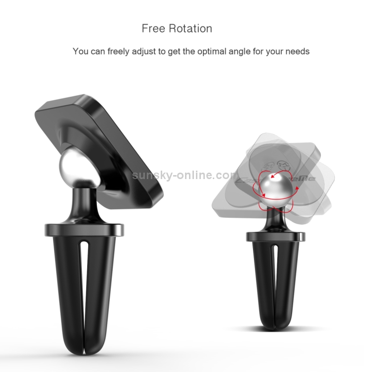 CaseMe Universal 360 Degree Rotation Magnetic Car Air Outlet Vent Mount Phone Holder CaseMe Universal 360 Degree Rotation Magnetic Car Air Outlet Vent Mount Phone Holder
