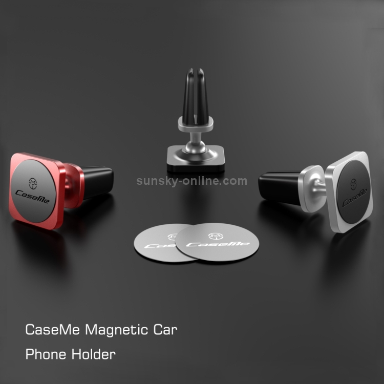 CaseMe Universal 360 Degree Rotation Magnetic Car Air Outlet Vent Mount Phone Holder CaseMe Universal 360 Degree Rotation Magnetic Car Air Outlet Vent Mount Phone Holder
