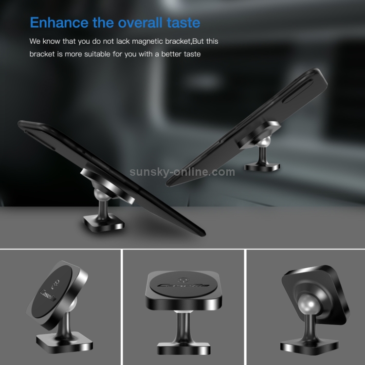 CaseMe Universal Stand Paste Type 360 Degree Rotation Magnetic Car Mount Phone Holder CaseMe Universal Stand Paste Type 360 Degree Rotation Magnetic Car Mount Phone Holder