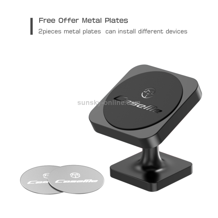 CaseMe Universal Stand Paste Type 360 Degree Rotation Magnetic Car Mount Phone Holder CaseMe Universal Stand Paste Type 360 Degree Rotation Magnetic Car Mount Phone Holder