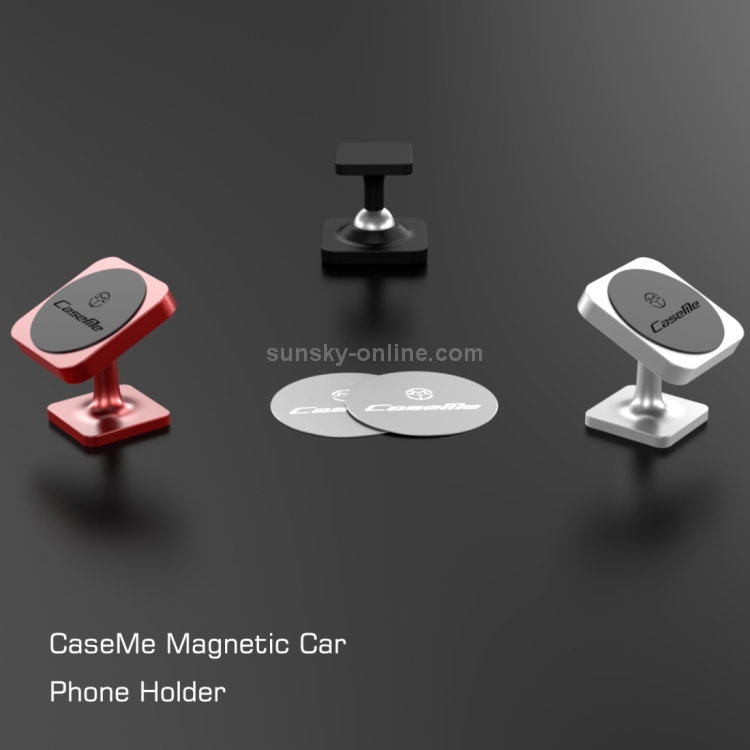 CaseMe Universal Stand Paste Type 360 Degree Rotation Magnetic Car Mount Phone Holder CaseMe Universal Stand Paste Type 360 Degree Rotation Magnetic Car Mount Phone Holder