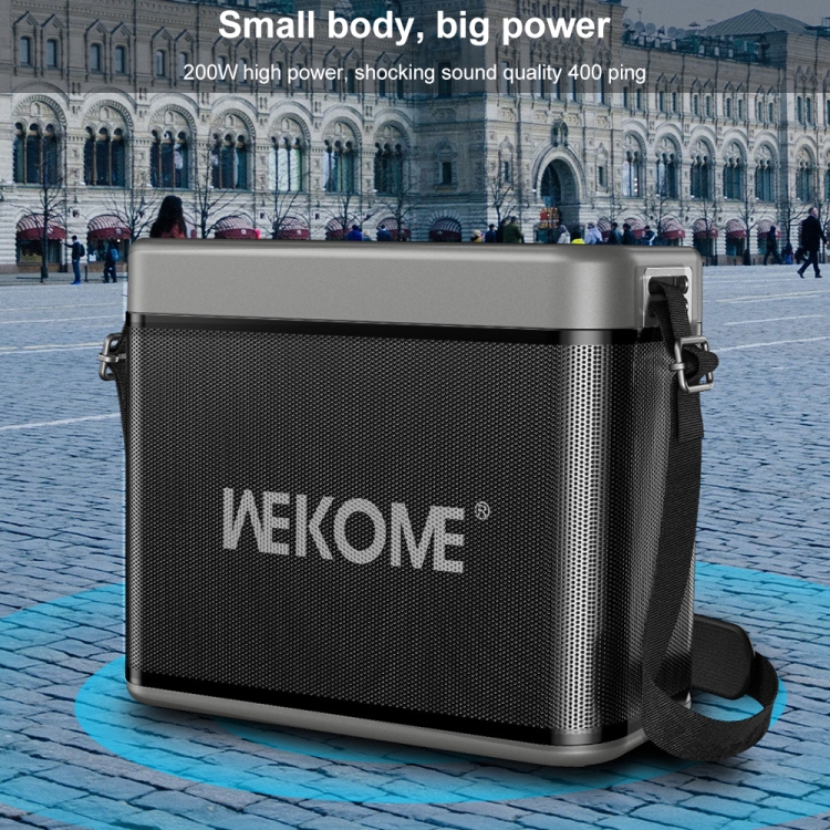 WEKOME D41 200W Outdoor Portable Strap Bluetooth Speaker - 3