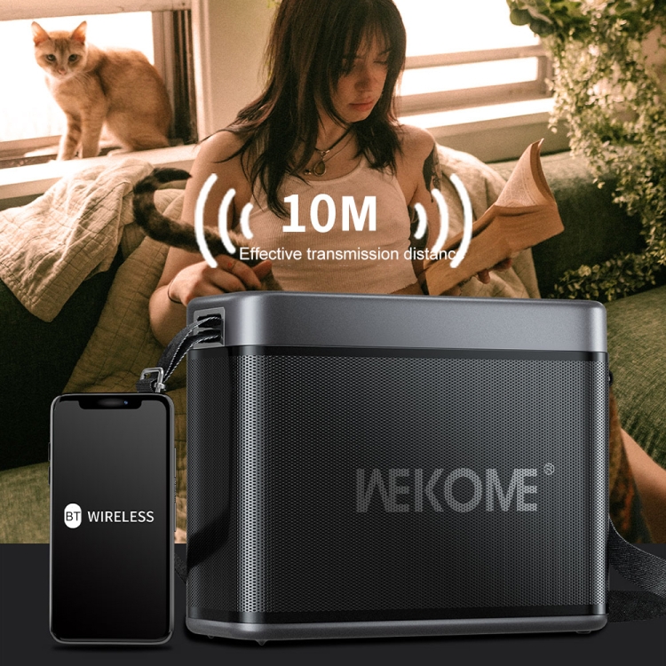 WEKOME D41 200W Outdoor Portable Strap Bluetooth Speaker - 4