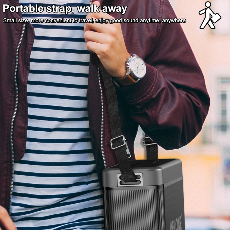 WEKOME D41 200W Outdoor Portable Strap Bluetooth Speaker - 6