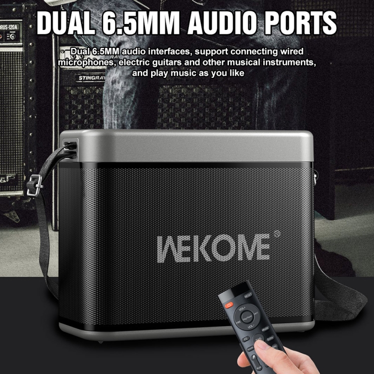 WEKOME D41 200W Outdoor Portable Strap Bluetooth Speaker - 8