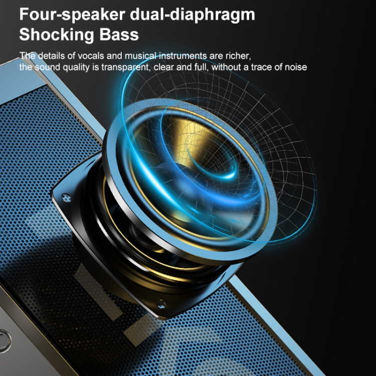 WEKOME D37 120W Outdoor Portable Bluetooth Speaker WEKOME D37 120W Outdoor Portable Bluetooth Speaker