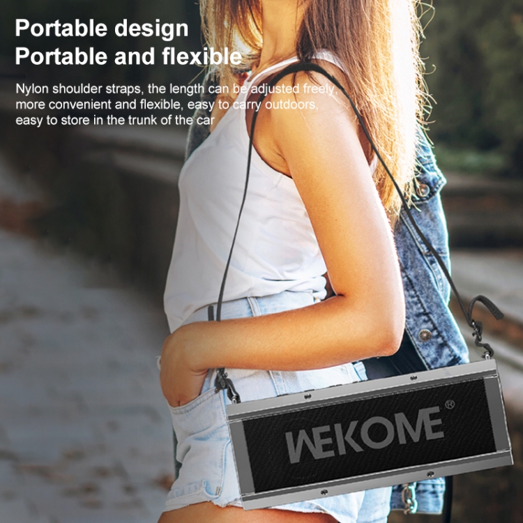 WEKOME D37 120W Outdoor Portable Bluetooth Speaker WEKOME D37 120W Outdoor Portable Bluetooth Speaker