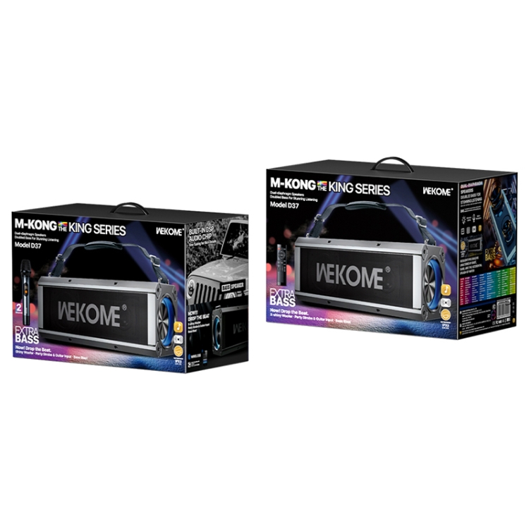 WEKOME D37 120W Outdoor Portable Bluetooth Speaker WEKOME D37 120W Outdoor Portable Bluetooth Speaker