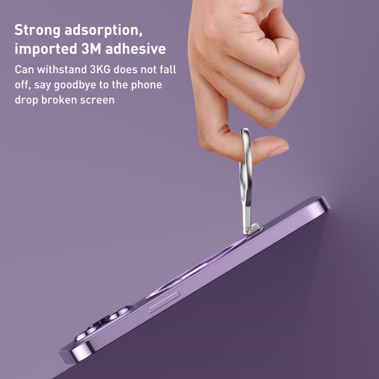 Ultra-thin Metal Phone Holder (Purple) Ultra-thin Metal Phone Holder (Purple)