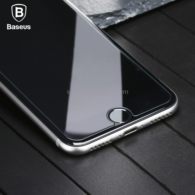 Baseus for iPhone 7 Ultrathin 0.2mm 9H Surface Hardness Explosion-proof HD Full Transparent Tempered Glass Non-full Screen Film Baseus for iPhone 7 Ultrathin 0.2mm 9H Surface Hardness Explosion-proof HD Full Transparent Tempered Glass Non-full Screen Film