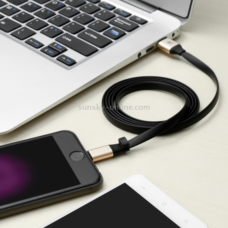 Baseus Aluminium Alloy 1.2m 2A Micro USB / 8 Pin 2 in 1 Portable Data Syncs Charging Cable Baseus Aluminium Alloy 1.2m 2A Micro USB / 8 Pin 2 in 1 Portable Data Syncs Charging Cable
