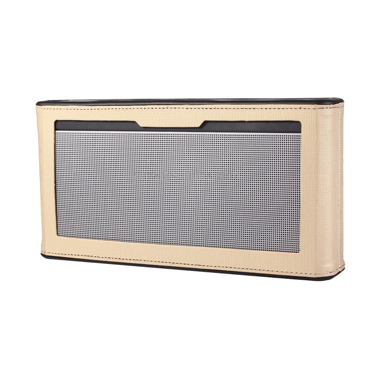 Bluetooth Audio Leather Case for Bose Soundlink Mini 3 III Gold