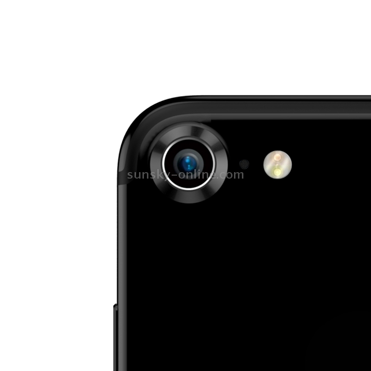 Baseus for iPhone 7 Rear Camera Lens Metal Protection Cover(Black) Baseus for iPhone 7 Rear Camera Lens Metal Protection Cover(Black)