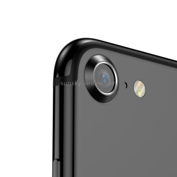 Baseus for iPhone 7 Rear Camera Lens Metal Protection Cover(Black) Baseus for iPhone 7 Rear Camera Lens Metal Protection Cover(Black)