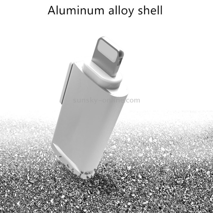 8 Pin Male to USB 2.0 Female OTG Convertor Adapter, Size: 36 x 16 mm, 8 Pin Male to USB 2.0 Female OTG Convertor Adapter, Size: 36 x 16 mm,