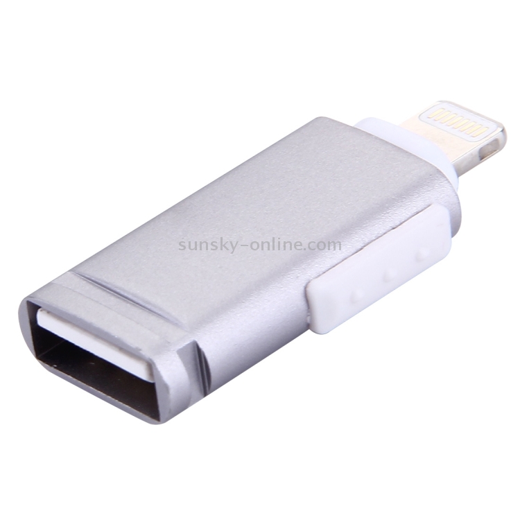 8 Pin Male to USB 2.0 Female OTG Convertor Adapter, Size: 36 x 16 mm, 8 Pin Male to USB 2.0 Female OTG Convertor Adapter, Size: 36 x 16 mm,