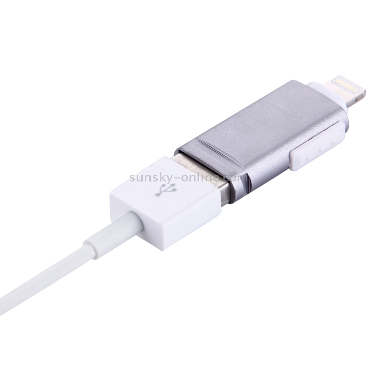 8 Pin Male to USB 2.0 Female OTG Convertor Adapter, Size: 36 x 16 mm, 8 Pin Male to USB 2.0 Female OTG Convertor Adapter, Size: 36 x 16 mm,