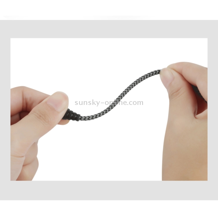 Benks Aluminium + Nylon 1.2m 2A 8 Pin to USB Unbreakable Reflective Data Sync Charging Cable