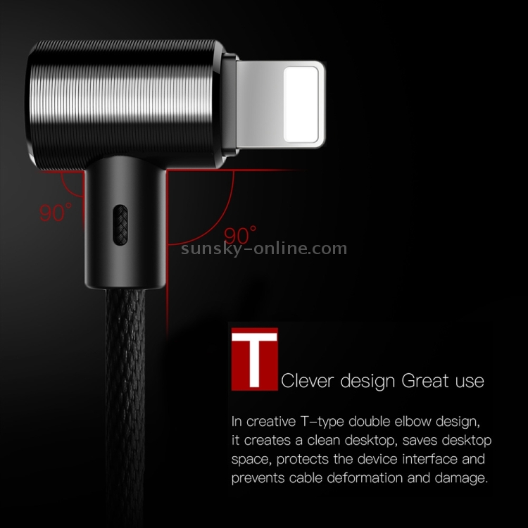 Baseus Aluminium Alloy 1m 2.1A T-type Magnet (Side insert)Weave Style Data Sync Charging Cable Baseus Aluminium Alloy 1m 2.1A T-type Magnet (Side insert)Weave Style Data Sync Charging Cable