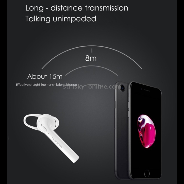 DACOM Guofen 7TWS Dual Ears Stereo Wireless Bluetooth 4.2 In-Ear Earphone Headset with Mic for iPhone / iPad / iPod / PC and Other Bluetooth Devices, 2 Devices Connection(White) DACOM Guofen 7TWS Dual Ears Stereo Wireless Bluetooth 4.2 In-Ear Earphone Headset with Mic for iPhone / iPad / iPod / PC and Other Bluetooth Devices, 2 Devices Connection(White)