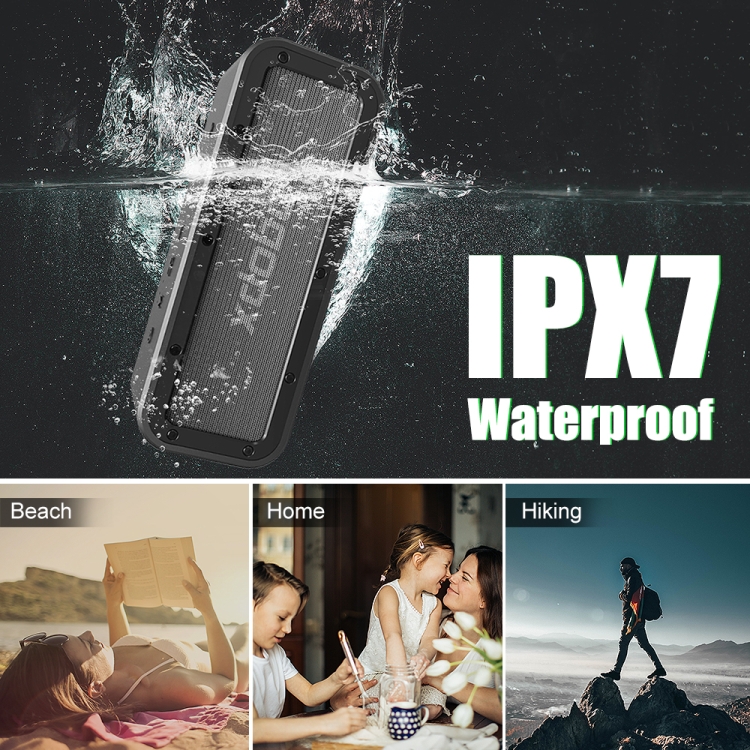XDOBO Wake 1983 IPX7 防水ポータブル屋外ワイヤレス Bluetooth