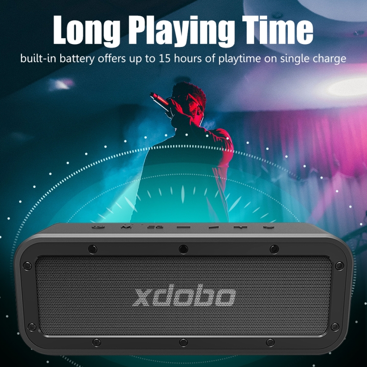 ワイヤレス　Bluetooth スピーカー　防水 XDOBO Wake 1983 IPX7 防水ポータブル屋外ワイヤレス Bluetooth