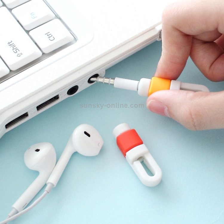 Earphone Headphone Wire Cable Line Protective Cover Winder Cord Wrap Organizer, Random Color Delivery Earphone Headphone Wire Cable Line Protective Cover Winder Cord Wrap Organizer, Random Color Delivery