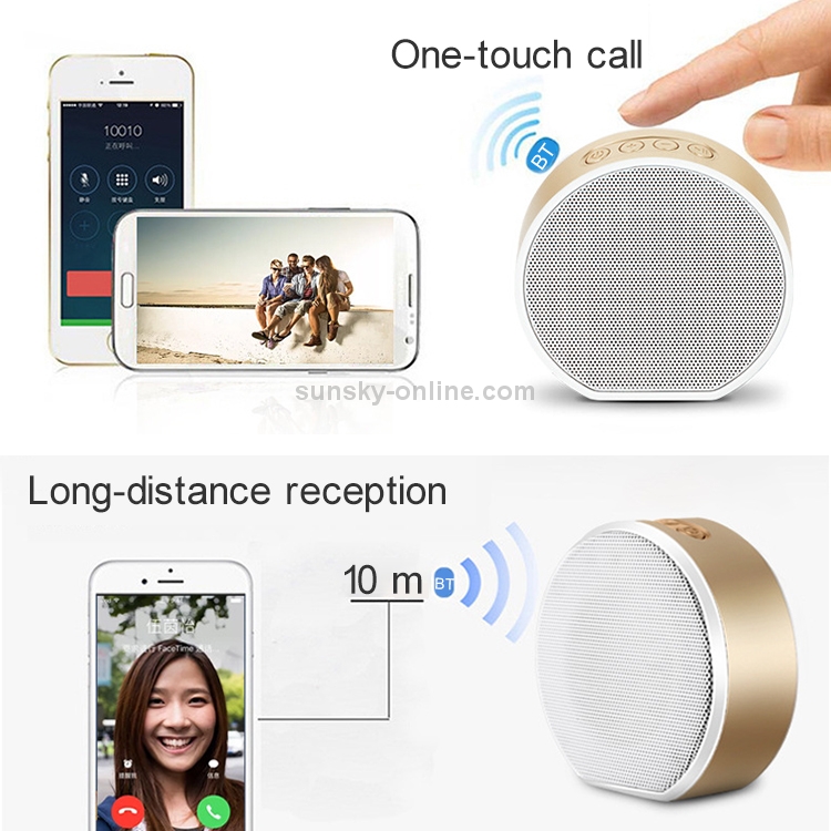 A60 Mini Portable Wireless Bluetooth Speaker (Rose Gold) A60 Mini Portable Wireless Bluetooth Speaker (Rose Gold)