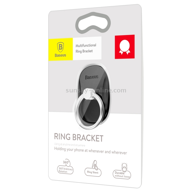 Baseus Universal Multifunctional 360 Degrees Rotatable Metal Ring Holder Bracket for iPhone, Samsung, HTC, LG, Huawei, Xiaomi, vivo, OPPO, Meizu Mobile Phones or Tablets(Black) Baseus Universal Multifunctional 360 Degrees Rotatable Metal Ring Holder Bracket for iPhone, Samsung, HTC, LG, Huawei, Xiaomi, vivo, OPPO, Meizu Mobile Phones or Tablets(Black)
